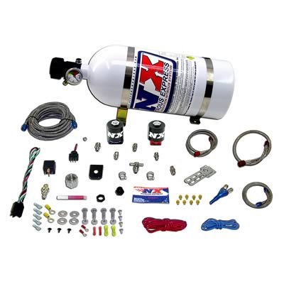 Nitrous Express Universal Nitrous Kit for EFI (All Single Nozzle Application) w/5lb Bottle