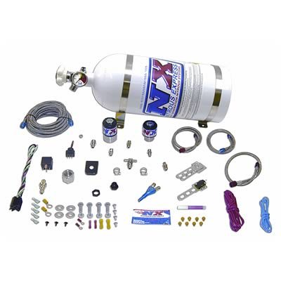 Nitrous Express Universal Nitrous Kit for EFI (All Single Nozzle Application) w/10lb Bottle