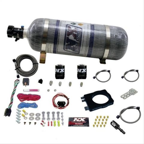 Nitrous Express Dodge Hemi Nitrous Plate Kit (50-400HP) w/12lb Composite Bottle