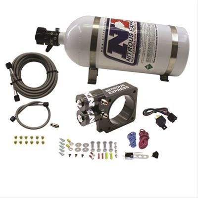 Nitrous Express 86-93 Ford Mustang GT 5.0L (Pushrod) Nitrous Plate Kit w/5lb Bottle