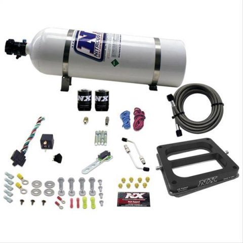 Nitrous Express Dominator/Alcohol Nitrous Kit (50-300HP) w/15lb Bottle