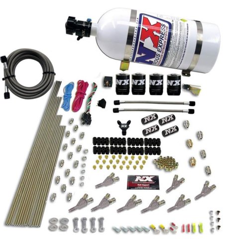 Nitrous Express Straight Thru Design Nozzle w/Fittings (Replaces Any 1/16 NPT Nozzle)