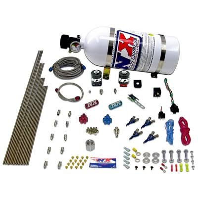 Nitrous Express 4 Cyl Alcohol Nitrous Kit (125-275HP) w/5lb Bottle
