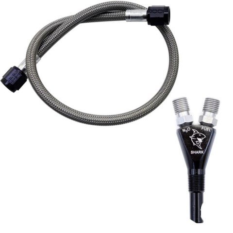 Nitrous Express Shark SHO 400 HP EFI Nozzle w/2ft SHO Hose