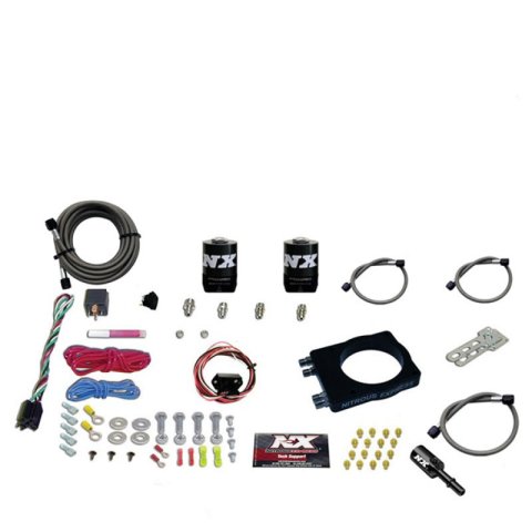 Nitrous Express 90mm Hemi Plate System (50-400hp) w/5lb Bottle