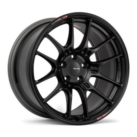 Enkei GTC02 17x7.5 4x100 35mm Offset 66.5mm Bore Black Wheel