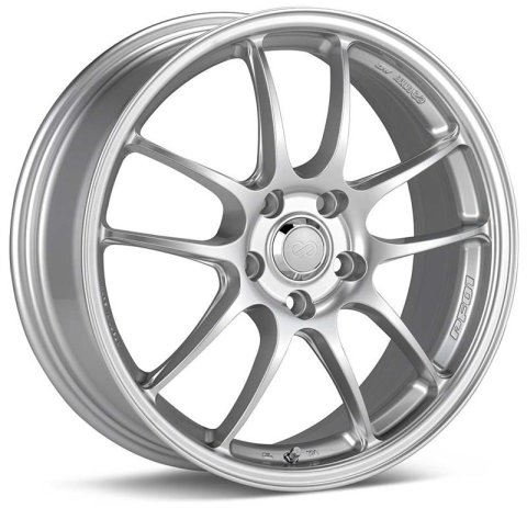 Enkei PF01 18x9 5x114.3 45mm Offset Silver Wheel *MOQ 40
