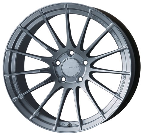 Enkei RS05-RR 18x9 40mm ET 5x114.3 75.0 Bore Sparkle Silver Wheel (S/O - No Cancel MIN ORDER QTY 40)