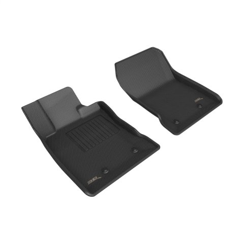 3D MAXpider 2023 Toyota GR86 / Subaru BRZ Kagu Black Floor Mat - Row 1