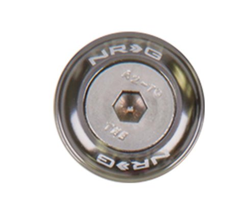 NRG Fender Washer Kit w/Rivets For Metal (Gunmetal) - Set of 10