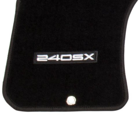 NRG Floor Mats - 89-98 Nissan 240SX (240SX Logo) - 2pc.