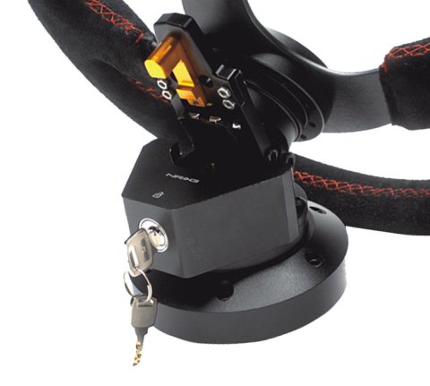 NRG Steering Wheel Quick Tilt System w/Lock - Black
