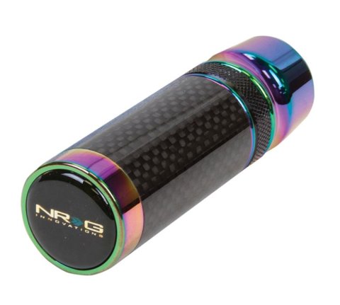 NRG Slimboy Adjustable Shift Knob (M10X1.50) Honda / Acura / Lotus - Carbon Fiber / Neochrome
