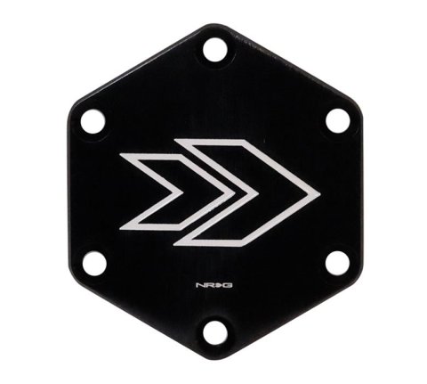 NRG Engraved Arrow Horn Delete Button - White