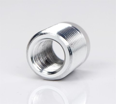 NRG Silver Titanium Round Shifter Heavy Weight