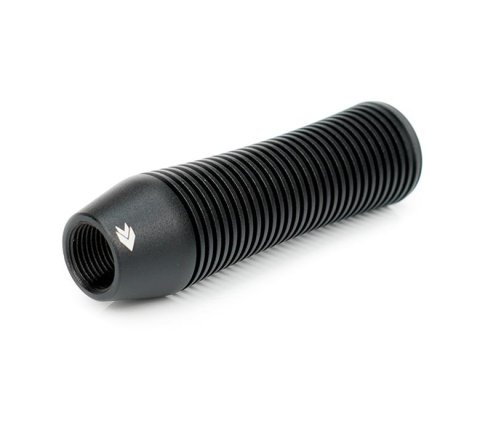 NRG Shift Knob Heat Sink Curvy Short Black