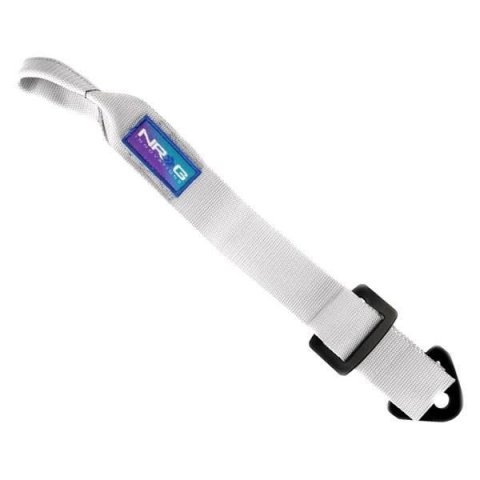 NRG Universal Tow Strap 24in Adjustable - Grey