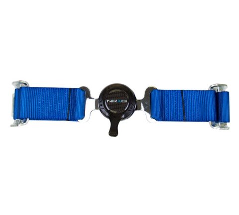 NRG 4 Point Seat Belt Harness / Buckle Lock- Blue