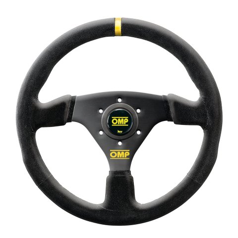 OMP Targa Steering Wheel Black/Black