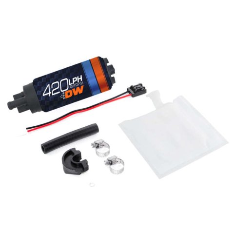 DeatschWerks DW420 Series 420lph In-Tank Fuel Pump w/ Install Kit For Forester 97-07 Impreza