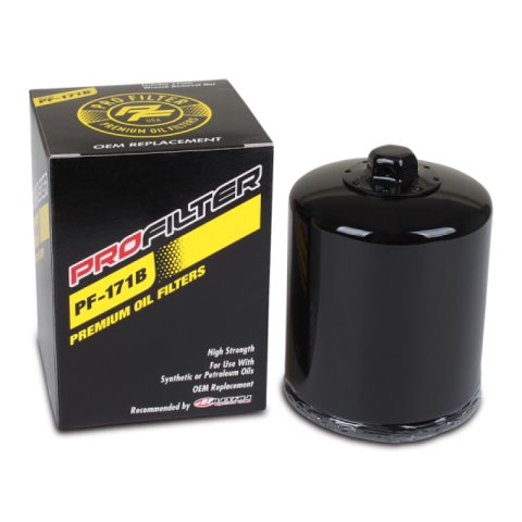 ProFilter Harley Spin-On Black Various Performance Oil Filter