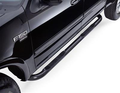 Westin 2002-2008 Chevrolet/GMC Tahoe 4Dr (Excl Z71 model) Platinum 4 Oval Nerf Step Bars - Black