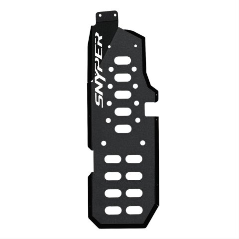 Westin/Snyper 07-17 Jeep Wrangler 2Dr Gas Tank Skid Plate - Textured Black