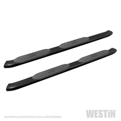 Westin 18-26 Jeep Wrangler JL Unlimited 4DR PRO TRAXX 5 Oval Nerf Step Bars - Textured Black