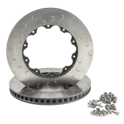 Alcon Nissan R35 GT-R Gen 2 390X32.8mm Rotor Ring Kit - Front Left
