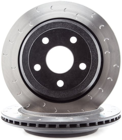 Alcon 2007+ Jeep JK 330x22mm Rotor Kit - Rear