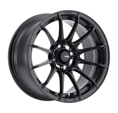 Konig Dial In 15x8 4x100 ET25 Gloss Black