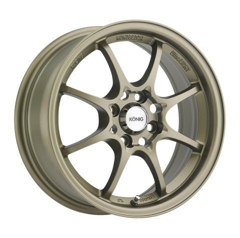 Konig Helium 15x6.5 4x100 ET40 Bronze