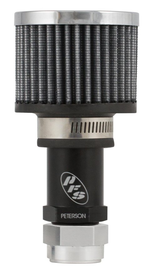 Peterson Fluid Systems Breather Screw-In -12AN w/ Filter