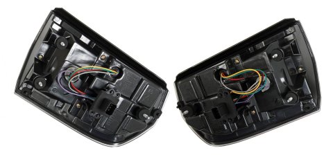 ANZO 11-14 Chrysler 300 LED Taillights Black w/ Sequential