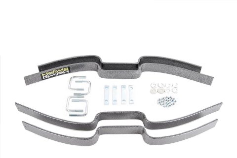 Hellwig 17-21 Ford F-450 Helper Spring Kit w/ Factory Contact Overload Springs - 2 Additional Leaves