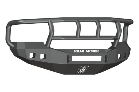 Road Armor 05-07 Ford F-250 Stealth Front Bumper w/Titan II Guard Wide Flare - Tex Blk