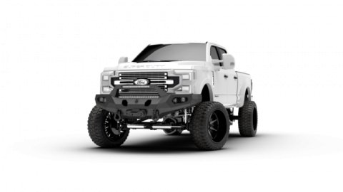 Road Armor 2017 Ford F250 Evolution Front Winch Bumper With Sheet Metal Pre Runner