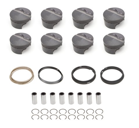 Mahle MS PowerPak LS 6.2L 4.075in Bore 3.622 Stroke 6.098 Rod .945 Pin 457g Flat Top Piston Kit