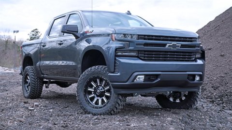 Superlift 2019 GM 1500 Excl GT4/Trailboss 6in Lift Kit Sway Bar Diff Drop Strut Spacers - Front
