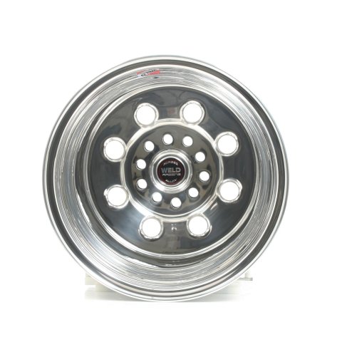 Weld Draglite 15x14 / 5x4.5 & 5x4.75 BP / 3.5in. BS Polished Wheel - Non-Beadlock