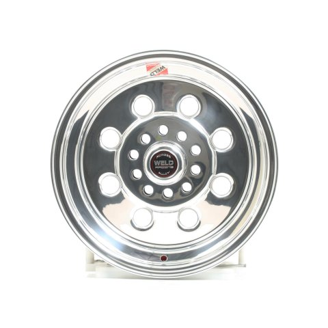 Weld Draglite 15x6 / 5x4.5 & 5x4.75 BP / 3.5in. BS Polished Wheel - Non-Beadlock