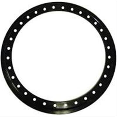 Weld Oval Mod Beadlock Ring 15in. (16-Hole/Bolt-On) - Black