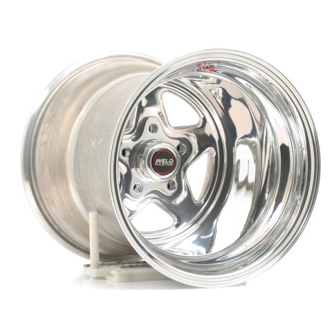 Weld ProStar 15x15 / 5x4.75 BP / 4.5in. BS Polished Wheel - Non-Beadlock