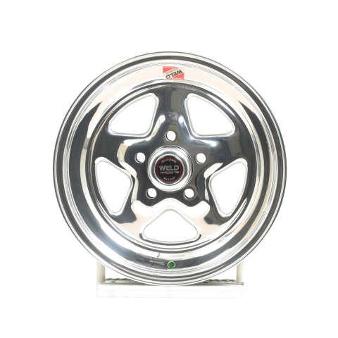 Weld ProStar 15x4 / 5x4.5 BP / 1.875in. BS Polished Wheel - Non-Beadlock