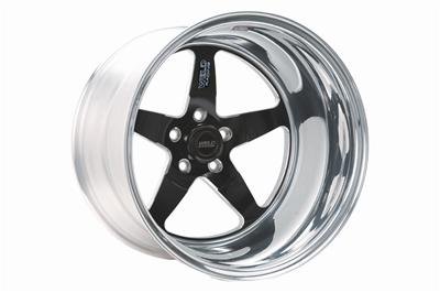Weld S71 15x10 / 5x4.5 BP / 7.5in. BS Black Wheel (Medium Pad) - Non-Beadlock