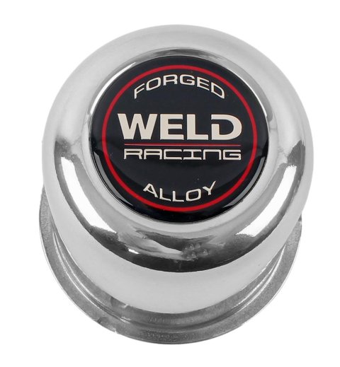 Weld Drag Sport Forged Center Cap 5 Lug 3.16in OD x 3.20in Tall DFS PT Weld Polished