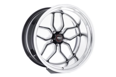 Weld S107 20X9 Laguna 5X120 ET29 BS6.125 Gloss Black MIL Dia 72.56