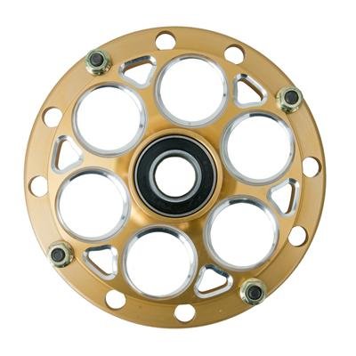 Weld 10in. Magnum Hub-Short w/Brake MT - Black