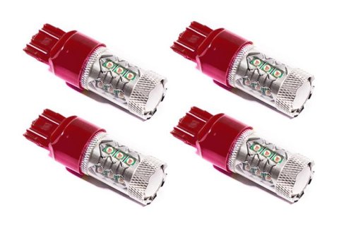 Diode Dynamics 7443 LED Bulb XP80 LED - Red Set of 4