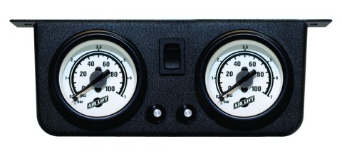 Air Lift Dual Gauge Panel Assembly for 25812